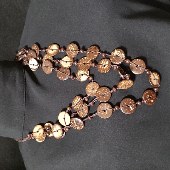 3 Wood Bead Necklaces - Picture 4 of 12